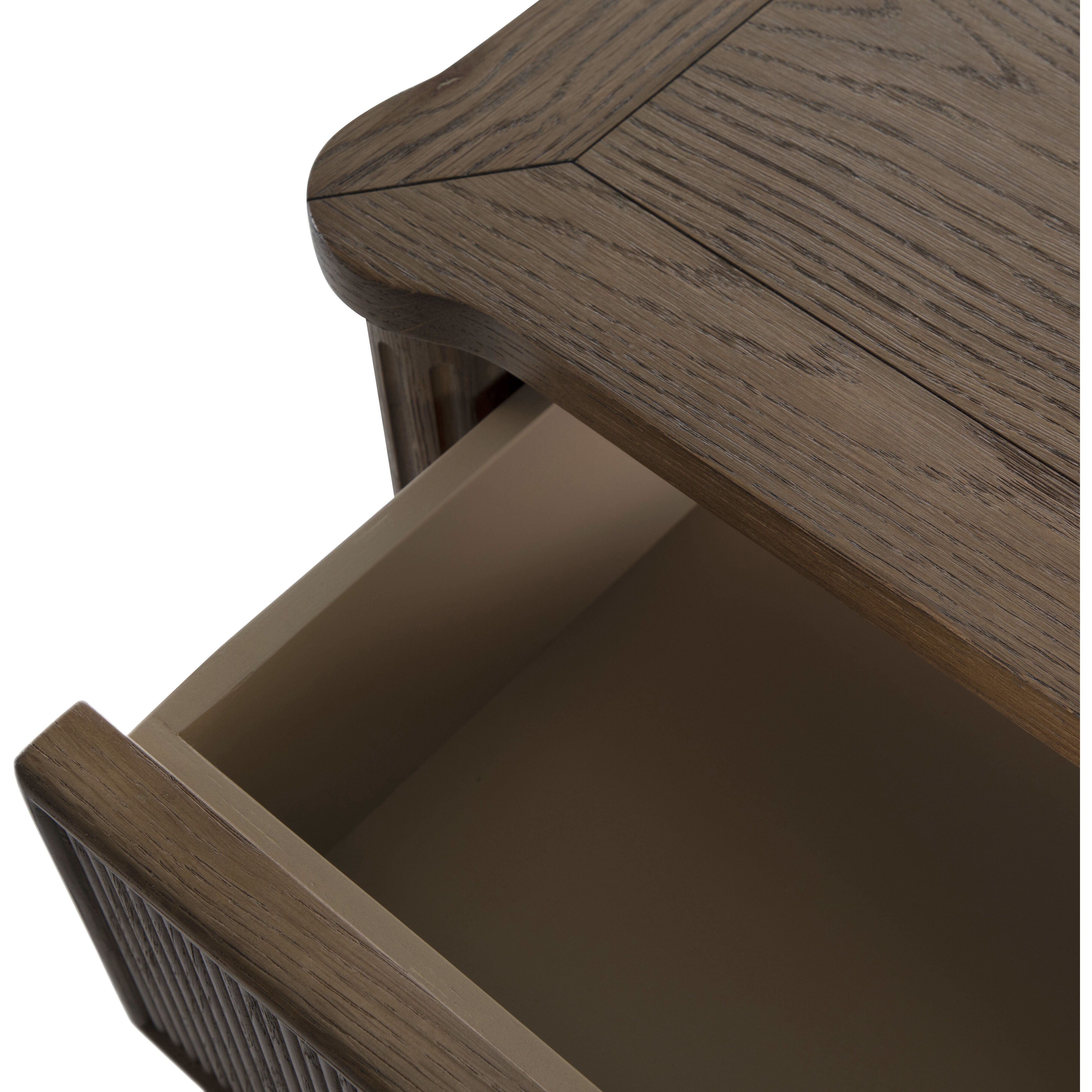 Andrea Satin Oak and Antique Bronze Chest