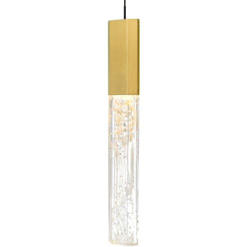 Greta LED 2 inch Brass Mini Pendant Ceiling Light