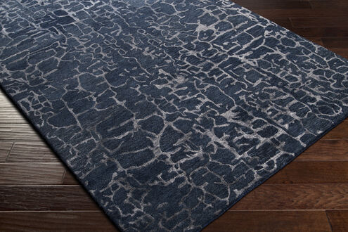 Banshee 120 X 120 inch Dark Blue Rug in 10 Ft Square, Square