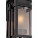 C&M by Chapman & Myers Fairhaven 1 Light 19 inch Truffle Outdoor Wall Light