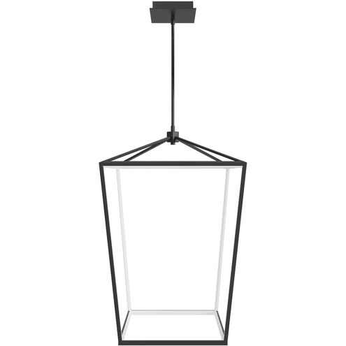 Park Ave. LED 17 inch Black Pendant Ceiling Light