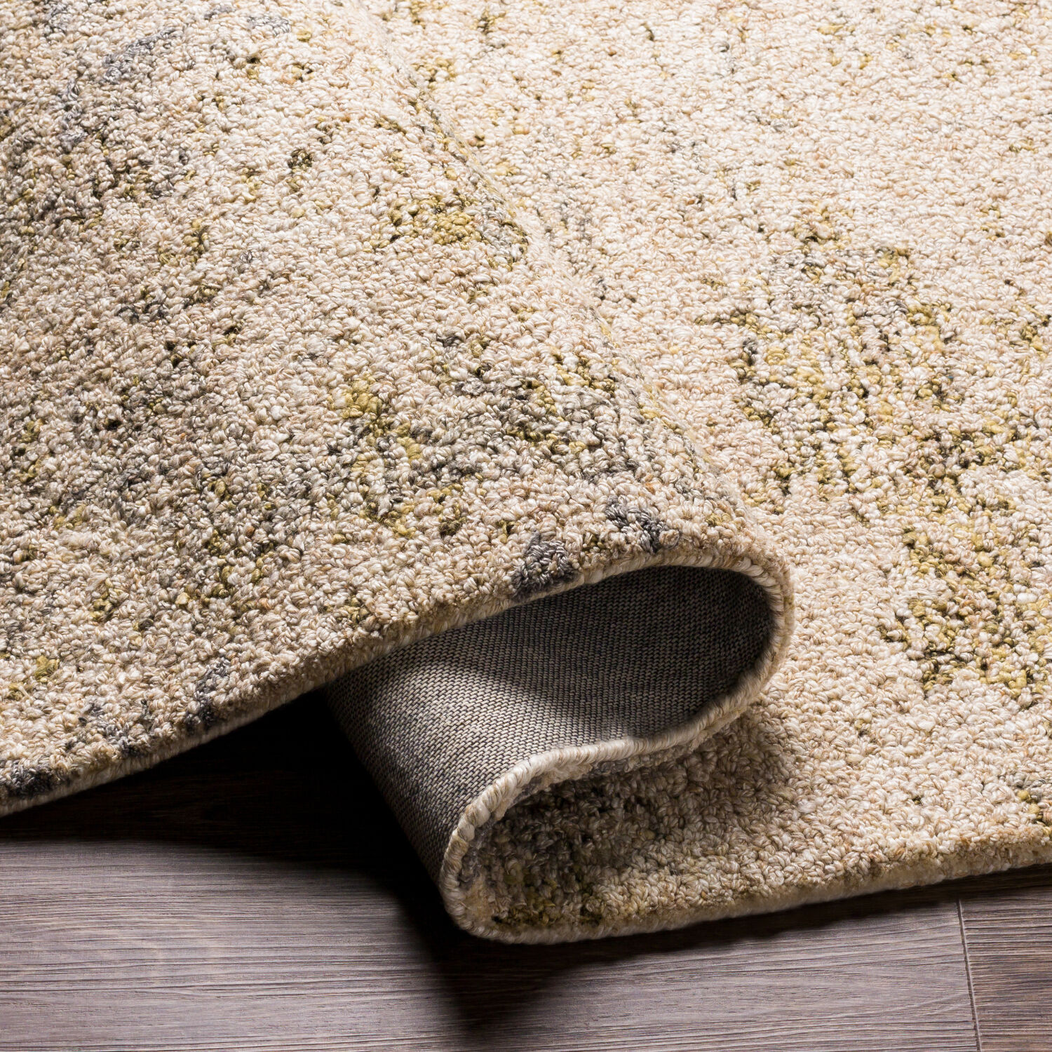 Evoke 144 X 106 inch Mustard Rug in 9 X 12, Rectangle