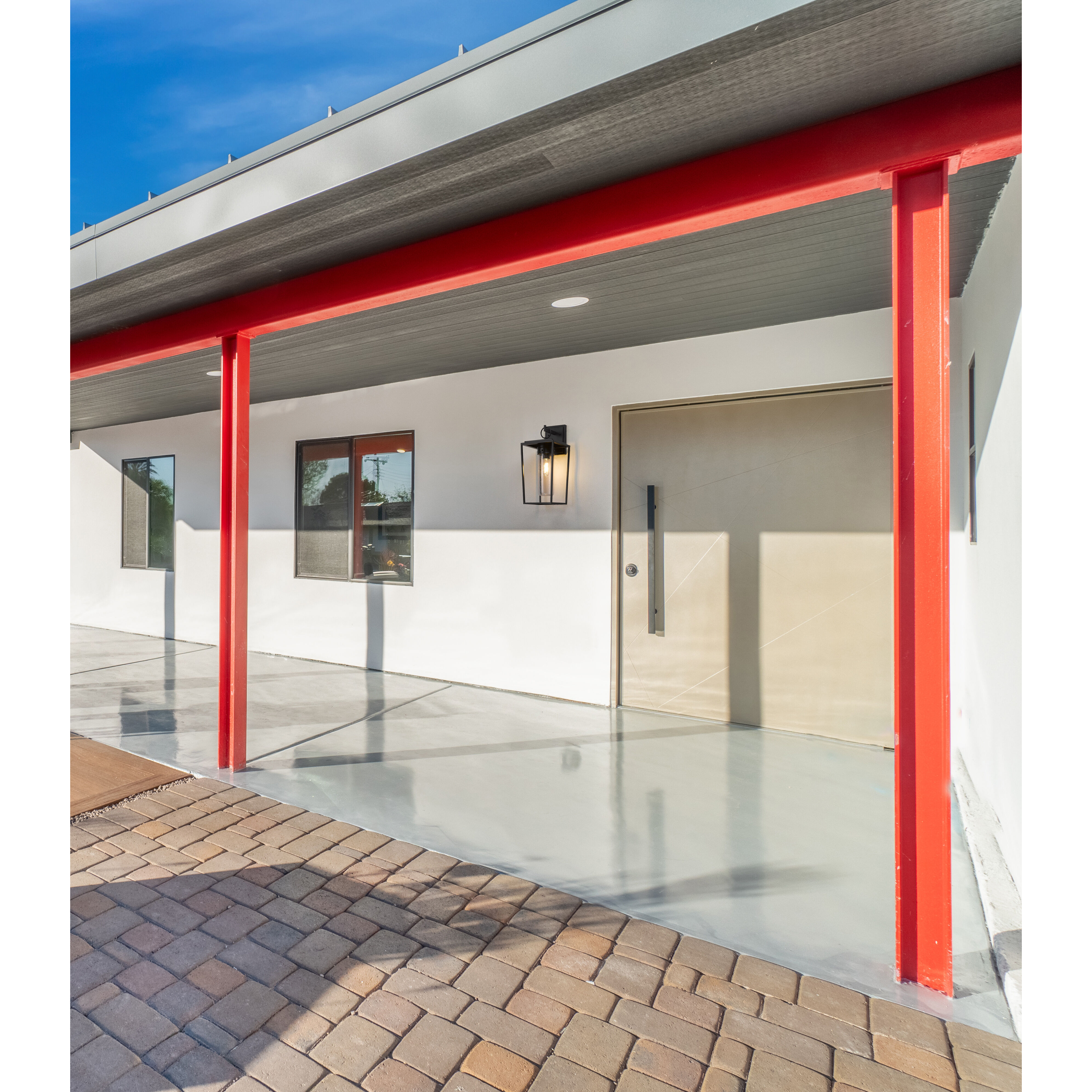 Sheridan 1 Light 18 inch Black Outdoor Wall Light