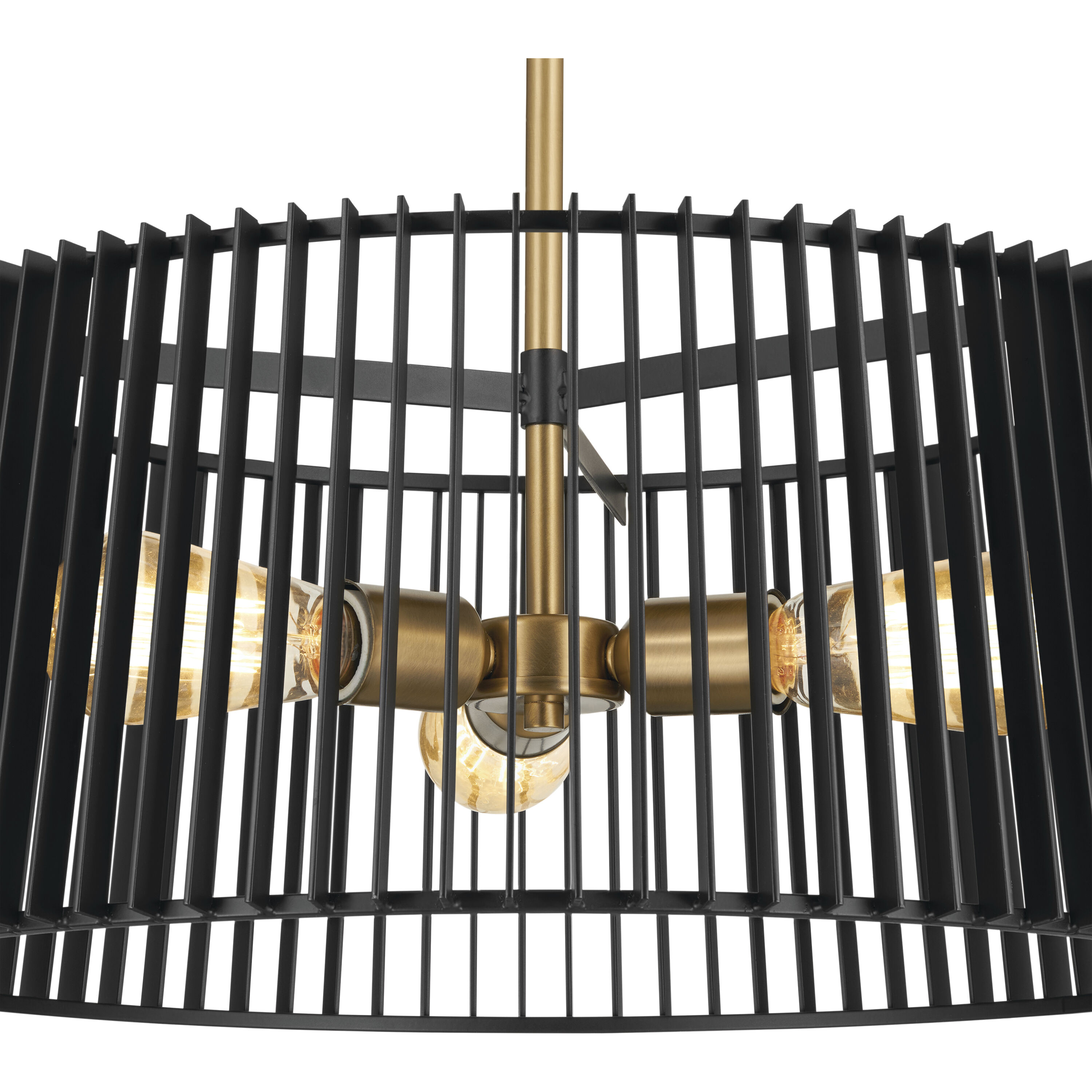 Linara 3 Light 18.5 inch Black Pendant Ceiling Light