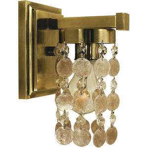 Naomi 1 Light 5 inch Brushed Nickel Sconce Wall Light