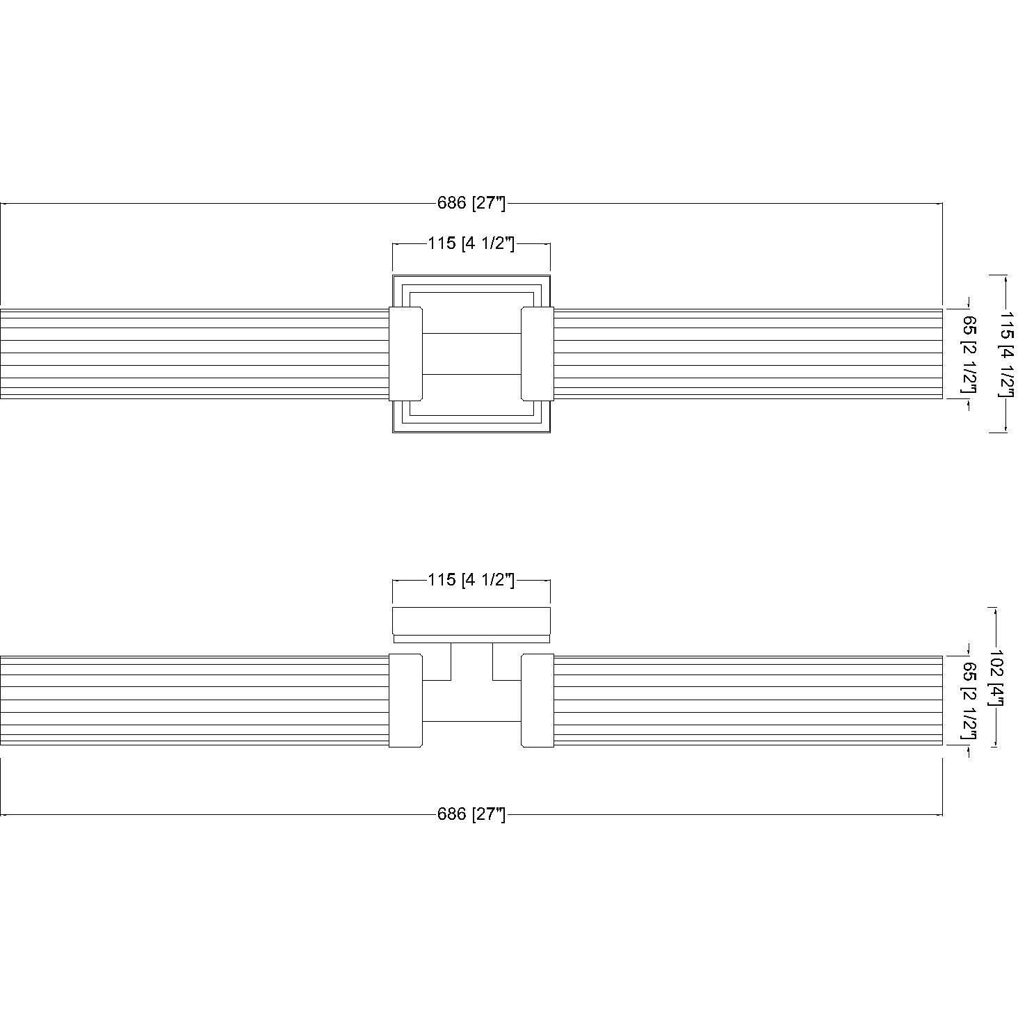 Beau Wall Sconce Wall Light in Rubbed Brass