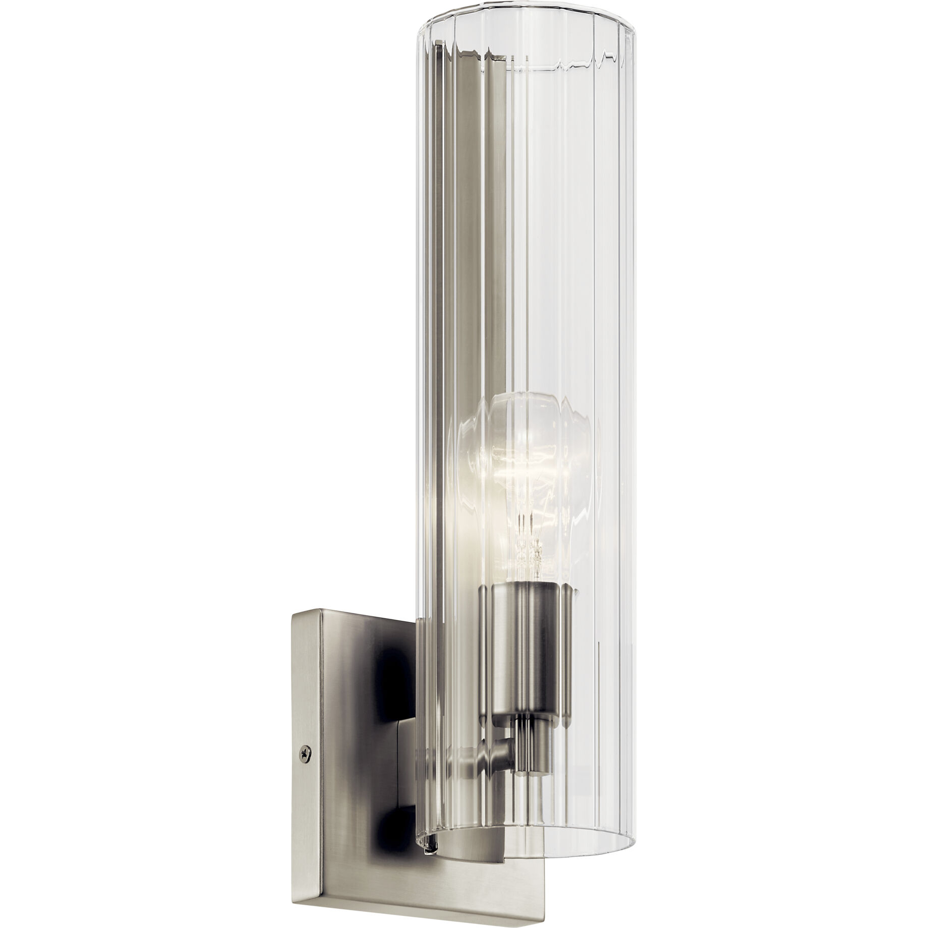 Jemsa 1 Light 4.75 inch Brushed Nickel Wall Sconce Wall Light