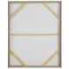 Abstract Blue/Cream Wall Art