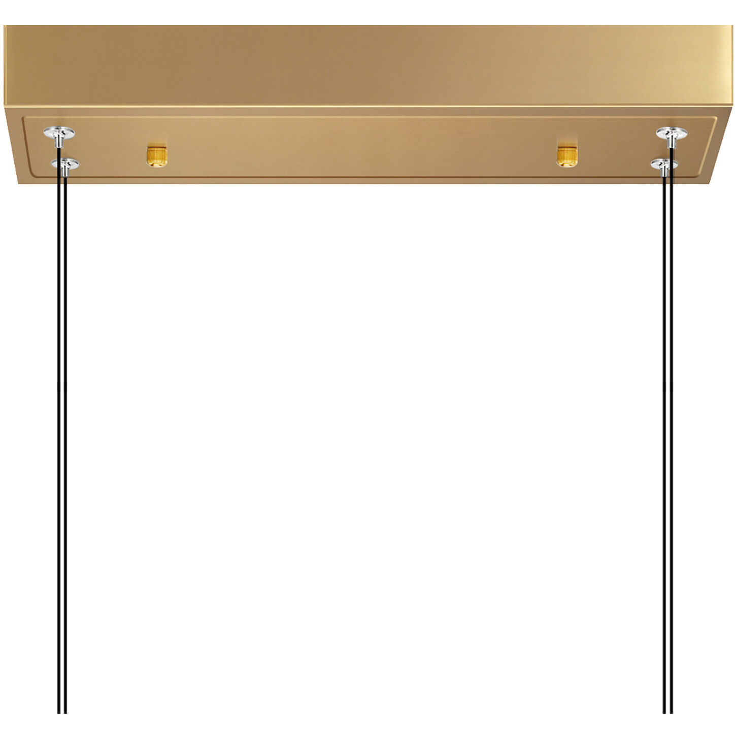 Himalayas LED 48 inch Brass Island/Pool Table Light Ceiling Light