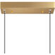 Himalayas LED 48 inch Brass Island/Pool Table Light Ceiling Light