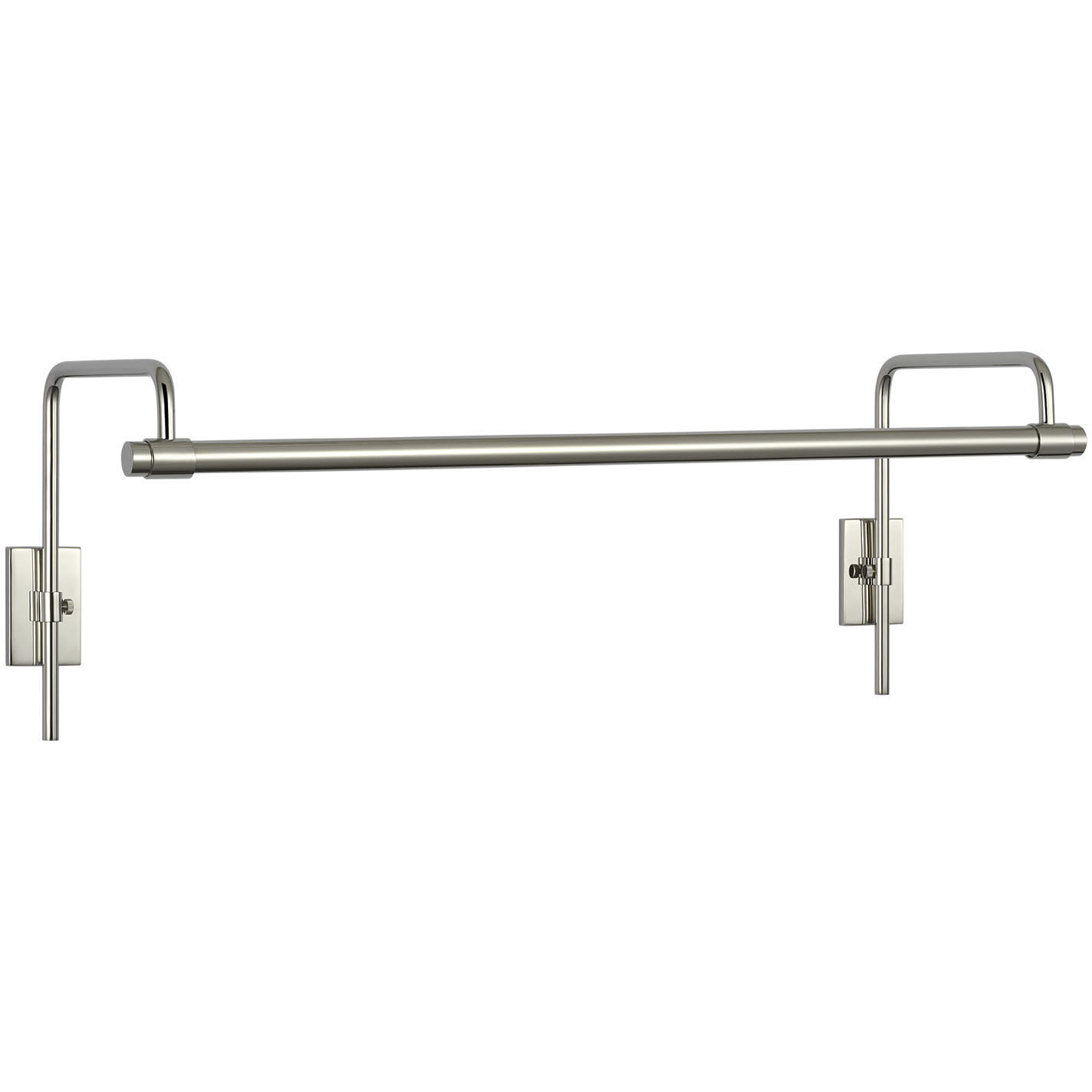 Thomas O'Brien Kidd 15 watt 24 inch Polished Nickel Frame Mount Picture Light Wall Light