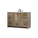 Soma 48 X 19 X 34 inch Natural Oak Vanity Sink Set