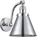 Franklin Restoration Appalachian LED 8 inch Polished Chrome Sconce Wall Light, Franklin Restoration
