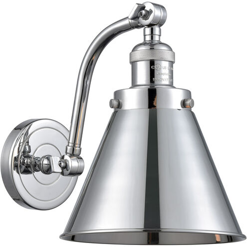 Franklin Restoration Appalachian LED 8 inch Polished Chrome Sconce Wall Light, Franklin Restoration