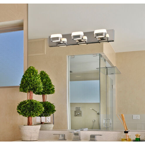 Volt LED LED 21 inch Polished Chrome Bath Vanity Light Wall Light