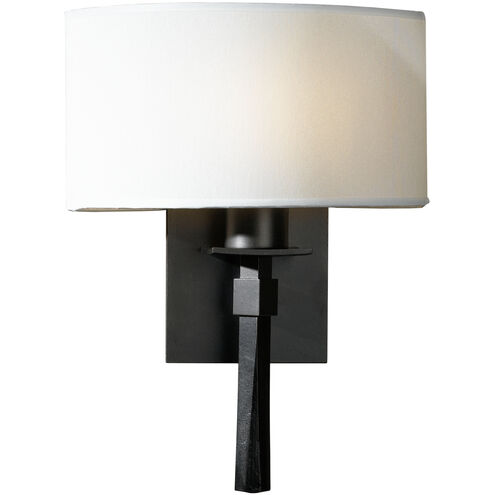 Beacon Hall 1 Light 10.1 inch Dark Smoke ADA Sconce Wall Light in Natural Anna