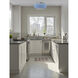 Radiance Collection - Tier 1 Light 12 inch Sky Blue Semi-Flush Ceiling Light, Form+Finish+Function