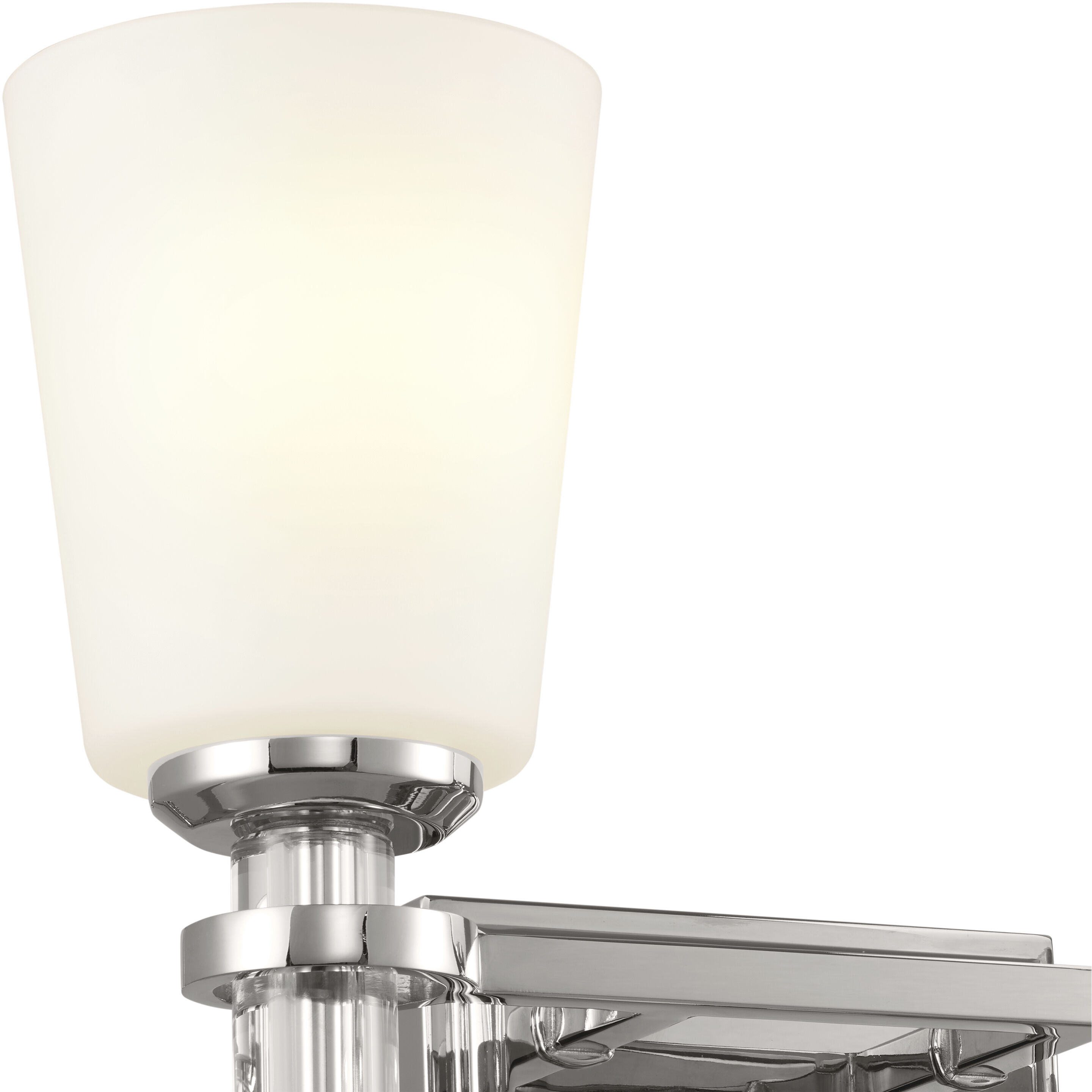 Rosalind 2 Light 14.25 inch Polished Nickel Bath Vanity Light Wall Light