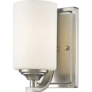 Bordeaux 1 Light 5 inch Brushed Nickel Wall Sconce Wall Light