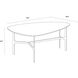 Kiernan 39.5 X 28 inch Black / Matte Black Side Table