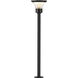 Alumilux Bollard 12 12.00 watt Black Outdoor Pathway Light