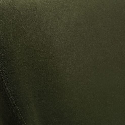 Conifer Brushed Brass and Moss Green Dining Chair