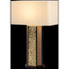 Mariner Luxury 29.53 inch 9 watt Antique Gold Plated Table Lamp Portable Light