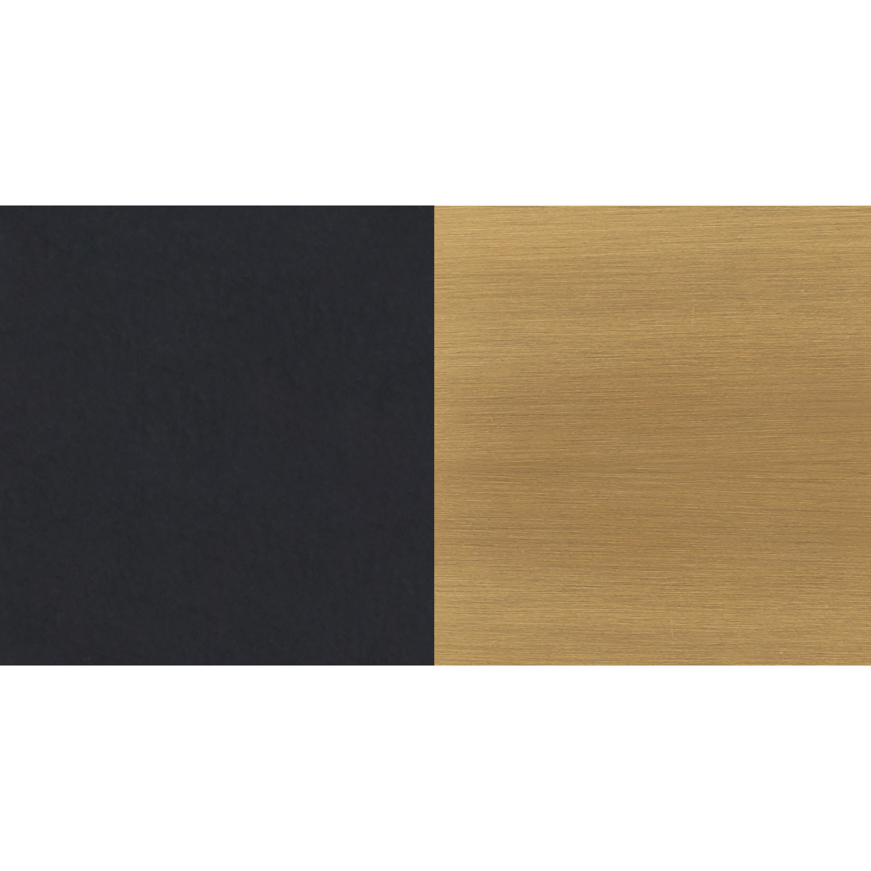 Kelvin LED 15.63 inch Black/Gold Pendant Ceiling Light in Black And Gold