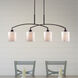 Aubrey 4 Light 42 inch Antique Bronze Island Pendant Ceiling Light