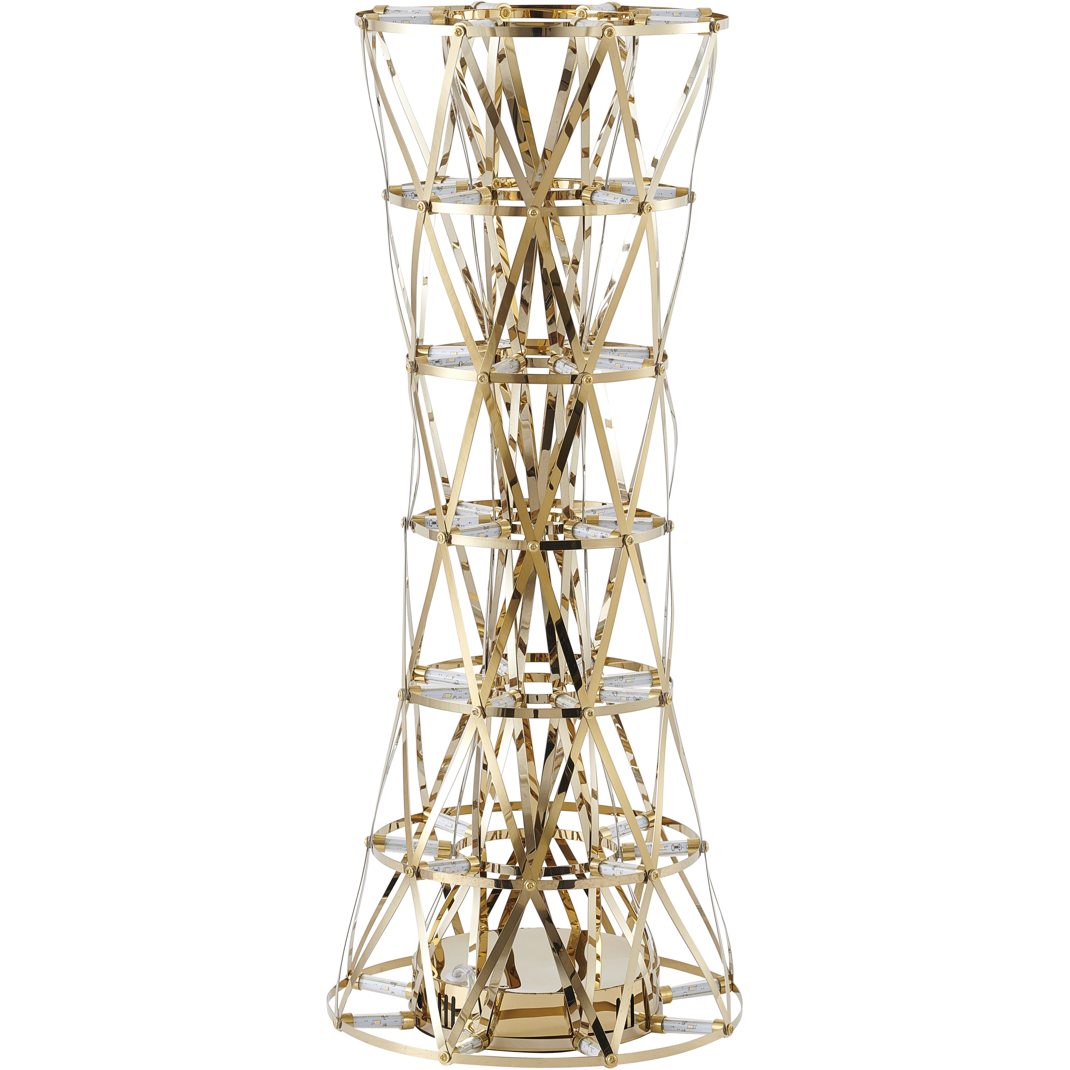 Canada 24 inch 0.30 watt Gold Table Lamp Portable Light