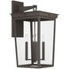 Belmont 4 Light 26 inch Twilight Bronze Outdoor Sconce