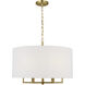 TOB by Thomas O'Brien Danica 6 Light 25.00 inch Chandelier
