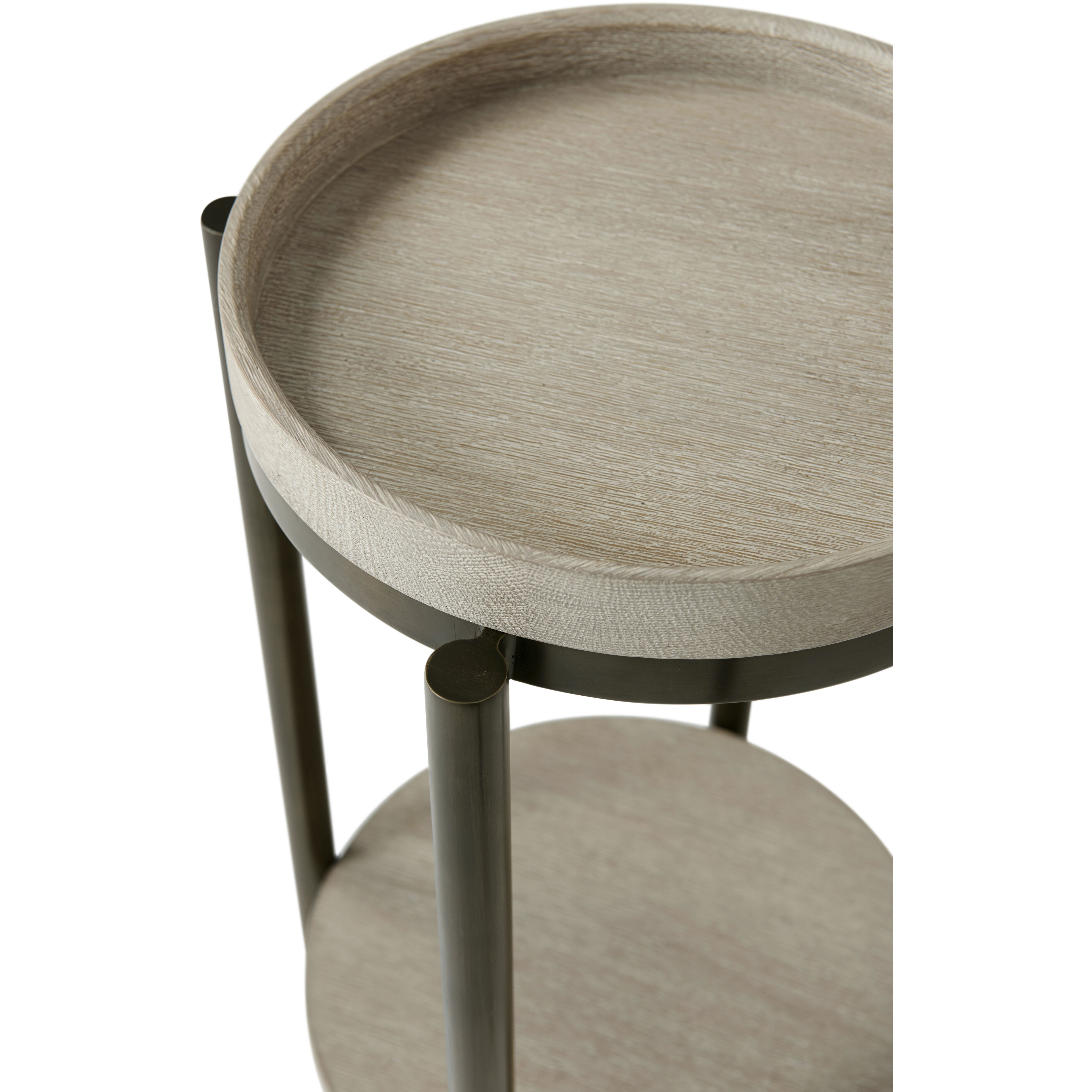Repose 22 X 14.25 inch Grey Oak Side Table