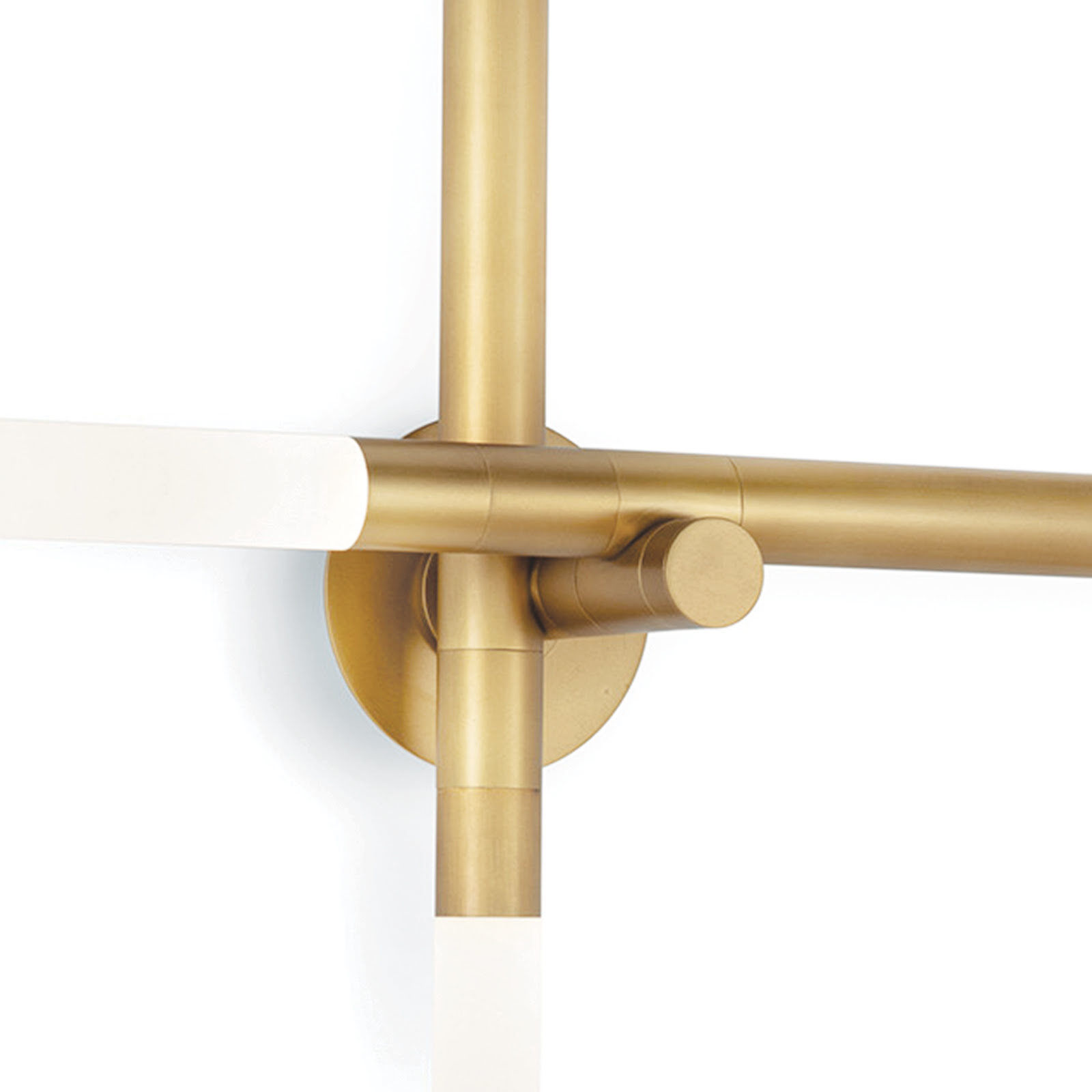 Cass 4 Light 5.5 inch Natural Brass Wall Sconce Wall Light