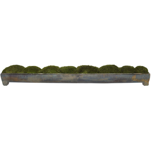 Canal Moss and Oxidized Bronze Centerpiece