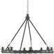 Orson 8 Light 45 inch Light Molé Chandelier Ceiling Light