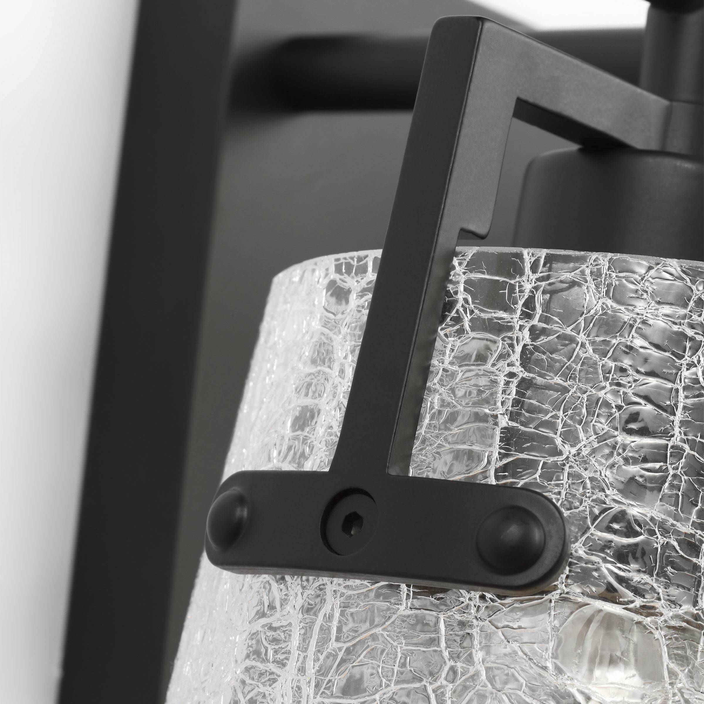 Drew & Jonathan Crofton 4 Light 33.38 inch Midnight Black Vanity Light Wall Light