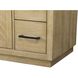 Chase 36 X 34 inch Linen Oak Bathroom Vanity Cabinet