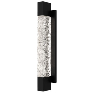 Solace LED 24 inch Matte Black Outdoor Wall Lantern, Large