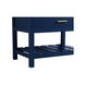 Clement 36 X 22 X 34 inch Blue Bathroom Vanity Cabinet