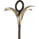Lowcountry 4 Light Rustic Bronze and Antique Platinum Chandelier Ceiling Light