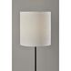 Brielle 62 inch 100.00 watt Black Floor Lamp Portable Light