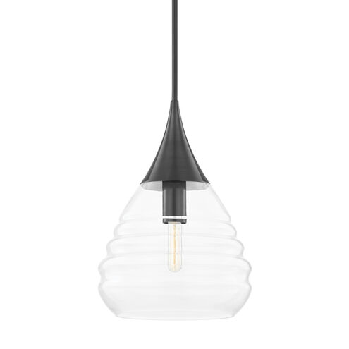 Marissa 1 Light 12.5 inch Old Bronze Pendant Ceiling Light
