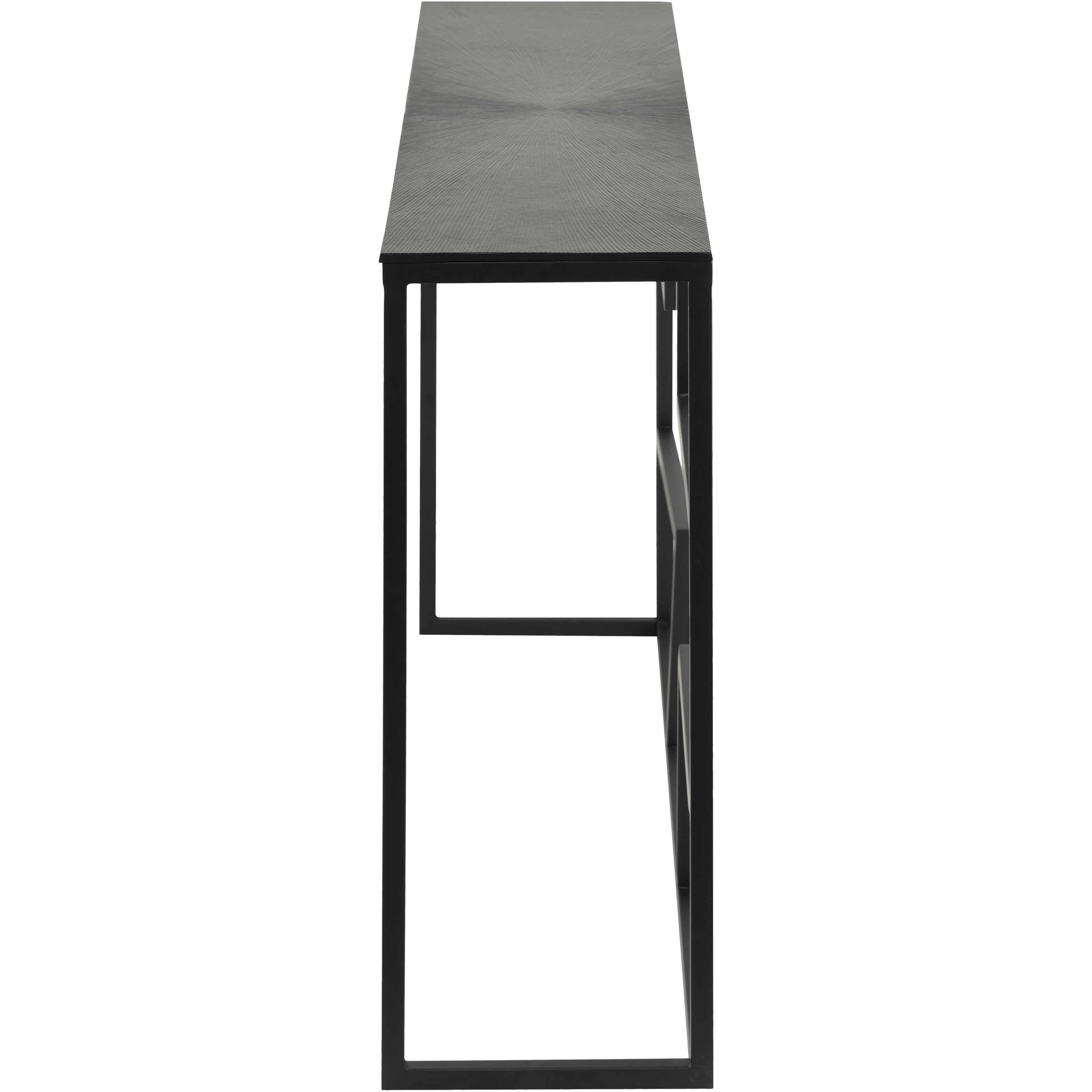 Aperio 46 X 11 inch Black Console Table