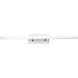 Parallax LED 24 inch Chrome Bath Vanity & Wall Light in 3000K, dweLED