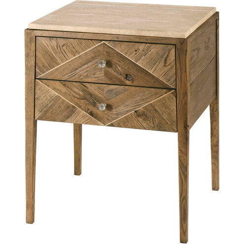 Echoes 28 X 24 inch Echo Oak Nightstand