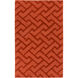 Mystique 156 X 108 inch Red Area Rug, Wool