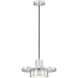 Ludo Pendant Ceiling Light in Brushed Nickel