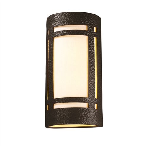 Ambiance 2 Light 11 inch Real Rust Wall Sconce Wall Light in Incandescent, Really Big