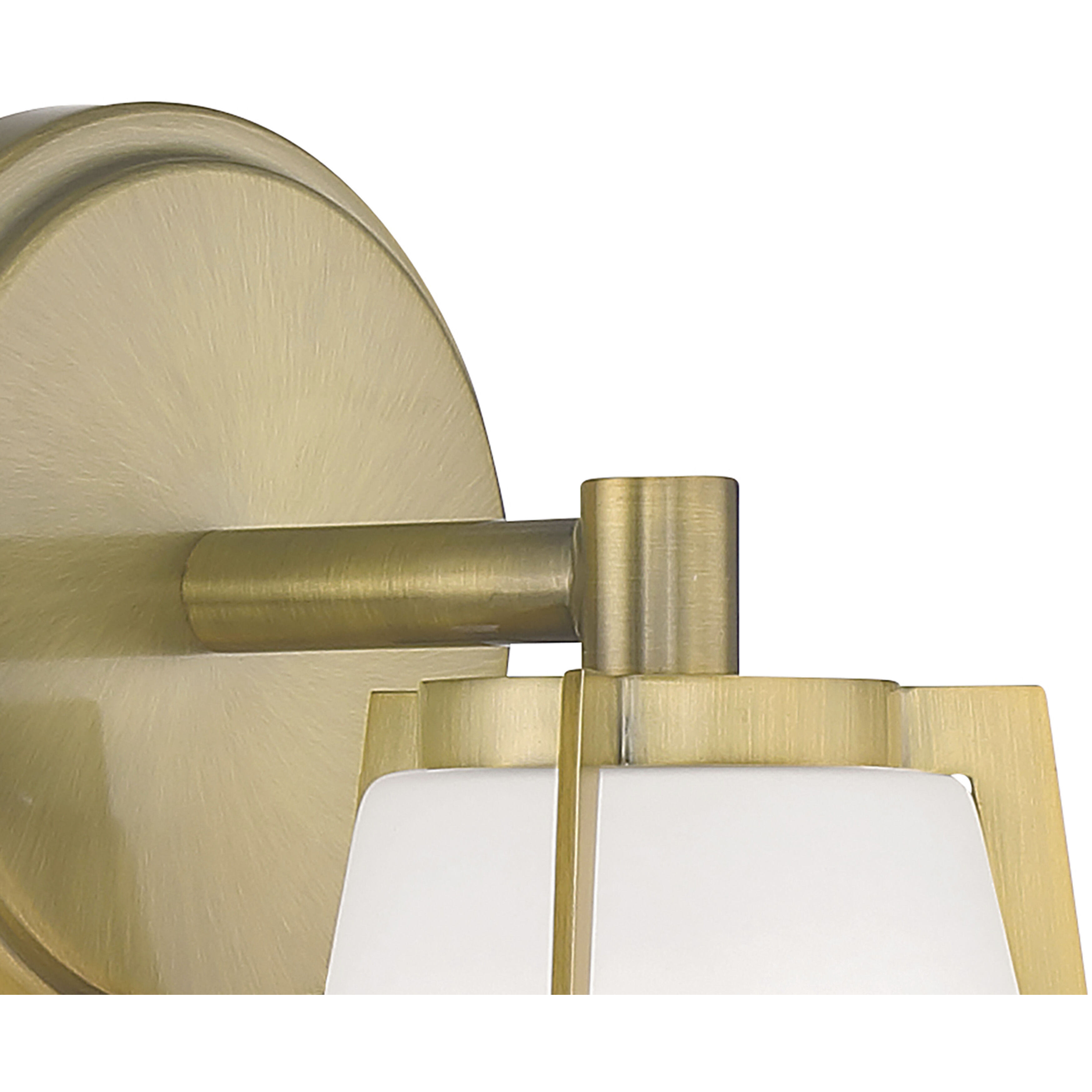 Allure Sconce Wall Light in Antique Brass